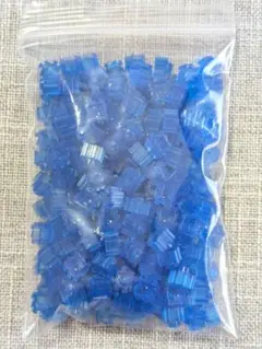 ミニブロッククリア約42g　ハンドメイドスライム素材