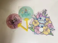 オーマイカフェ スティッチ うちわ