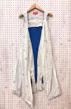 Vivienne Westwood レトロ古着 カットワークレース ロングジレ