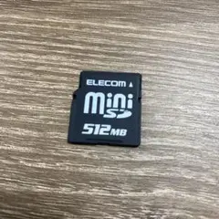 miniSDカード　512MB
