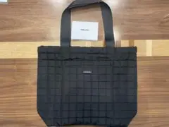 新品未使用　超軽量　キルティングバック　ブラック　ナイロン