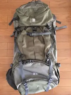 カリマー 大型ザック 登山リュック フライヤー 50-75ℓ カーキ色