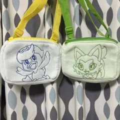 ポケットモンスター プレミアム おでかけショルダー バック ニャオハ クワッス