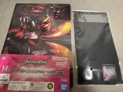 一番くじ　ウルトラマンゼロ H賞 クリアファイル　ステッカー ベリアル タオル