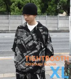 Tightbooth SHEMAGH ALOHA 黒白 XL