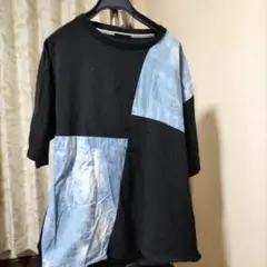 SUREVE パッチワーク 七分袖カットソー L