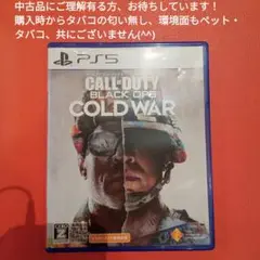 【起動確認済】PS5 コールオブデューティブラックオプス コールドウォー