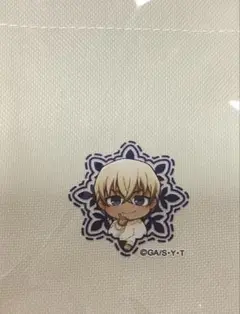 安室透 ミニキャラ スノー ばね口ポーチ　名探偵コナン