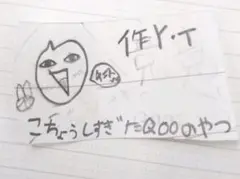 誇張しすぎたQooのキャラクター