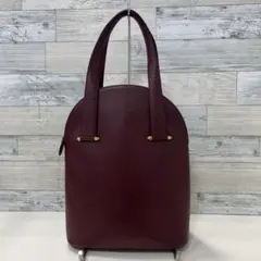 Cartier カルティエ マストライン ハンドバッグ ヴィンテージ ボルドー