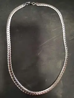 メンズ チタニウム キューバンリンクネックレス(約44cm)