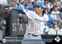 【細野晴希】9奪三振の力投でプロ2勝目 北海道日本ハムファイターズ エポックワン