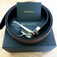 【BVLGARI 】ブルガリメンズベルト　新品・未使用