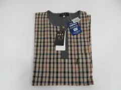 0623X DAKS ダックス 半袖シャツ L チェック柄