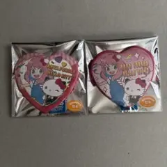 サンリオ　ハート　缶バッジ　アーニャ　スパイファミリー　SPY×FAMILY