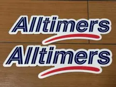 ALLTIMERS オールタイマーズ ステッカー 2枚 スケートボード