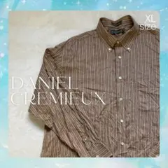 匿名配送 DANIEL CREMIEUX (ダニエルクレミュ) ストライプシャツ