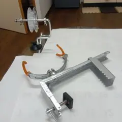 竿受け(車止め用)とライン巻き(新品）