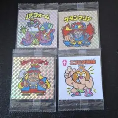 ビックリマンシール バスフィズ　4種