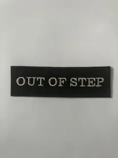 OUT OF STEP minor threat ワッペン