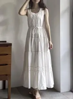 ダズリン ハシゴレースティアードワンピース