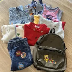 【MIKI HOUSE】ベビー キッズ服 10組詰め合わせ 90〜110cm