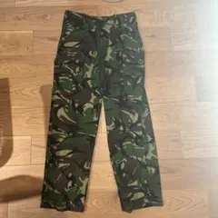 British Army イギリス軍　DPM ミリタリーカーゴ　迷彩　カモ
