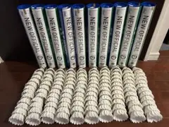 【分類済み】バドミントン シャトル 120個【基礎用・1本折れ】