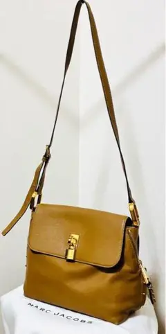 MARCJACOBS マーク ジェイコブス ショルダーバッグ スタッズ キャメル