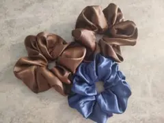 ビッグシュシュ　ハンドメイド　3個セット
