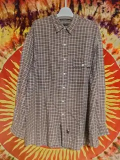 Rikken Brand チェック柄ネルシャツ XL