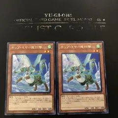 最安値！　ホップイヤー飛行隊　字レア　2枚