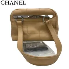 ✨美品✨ ✨CHANEL✨ ハンドバッグ ベージュ ラムスキン レディース