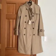 MUJI トレンチコート Mサイズ・無印・ベージュ・ベルト付き
