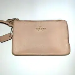 COACH コーチ 小物入れ ポーチ ベージュ