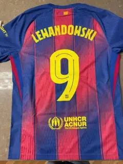 未使用です2526 バルセロナFC ホームジャージ 背番号9 レヴァンドフスキ