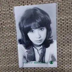 伊藤蘭ブロマイド 白黒