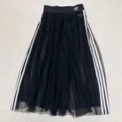 adidas Originals チュールスカート スリーストライプス 黒