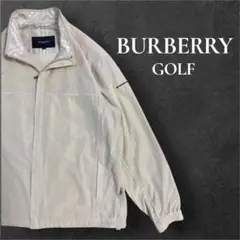 バーバリー　BURBERRY GOLF ホワイト ジャケット　レインウェア　希少