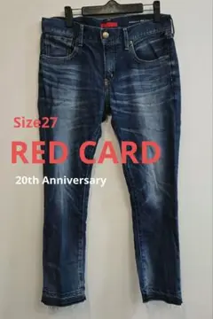 【値下げ】RED CARD 20th Anniversary Cropサイズ27
