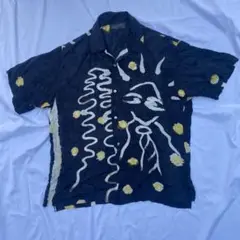 80s Shin Hosokawa PASHU アート　シャツ