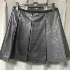 sacai luck サカイラック★レザー スカート 美品 midwest購入