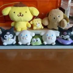 キャラクターグッズ８点 サンリオ　ガチャ ぶちゃぐるみ