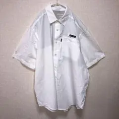 【Eddie Bauer】エディーバウアー美品ホワイト 半袖シャツ【 XXL】