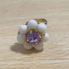 ミルクアイスのチビちゃんリング（パープル）