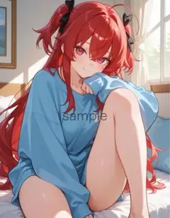 AIイラスト 美女 A4ポスター G62