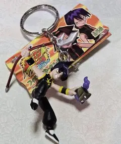 【未使用当時物】シャーマンキング 道蓮 フィギュアキーホルダー