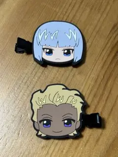 ガンダムSEED FREEDOM ラバー ヘアクリップ イザーク＆ディアッカ