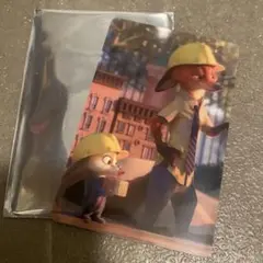 ズートピアカフェ　予約　入場特典　ニック　カード