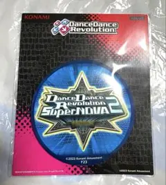 DanceDanceRevolution レジェンドロゴ缶バッジ　NOVA2